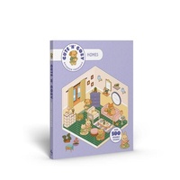 Enlarge image Cover: Cute 'n' Cozy Sticker Therapy: Homes - Skittledog