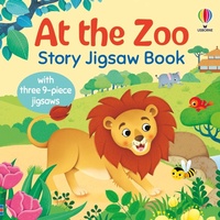 Enlarge image Cover: At the Zoo Story Jigsaw Book - Usborne Publishing Ltd