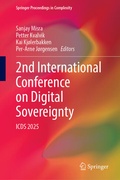 Cover: 2nd International Conference on Digital Sovereignty - Springer