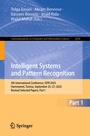 Cover: Intelligent Systems and Pattern Recognition - Springer
