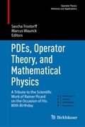 Cover: PDEs, Operator Theory, and Mathematical Physics - Birkh&auml;user