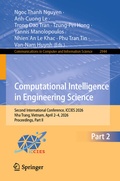 Cover: Computational Intelligence in Engineering Science - Springer