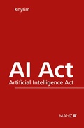 Cover: AI Act - Artificial Intelligence Act - Manz