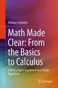 Cover: Math Made Clear: From the Basics to Calculus - Springer