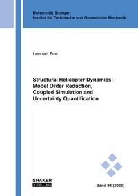 Enlarge image Cover: Structural Helicopter Dynamics: Model Order Reduction, Coupled Simulation and Uncertainty Quantification - Shaker