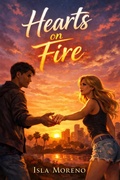 Cover: Hearts on fire (Burning Skies, #1) - Isla Moreno