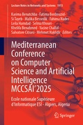 Cover: Mediterranean Conference on Computer Science and Artificial Intelligence MCCSAI'2025 - Springer