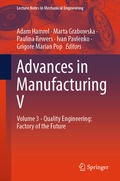 Cover: Advances in Manufacturing V - Springer