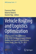 Cover: Vehicle Routing and Logistics Optimization - Springer