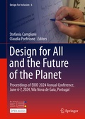 Cover: Design for All and the Future of the Planet - Springer