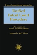 Cover: Unified Patent Court Procedure - C.H.BECK