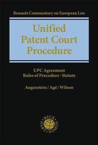 Enlarge image Cover: Unified Patent Court Procedure - C.H.BECK