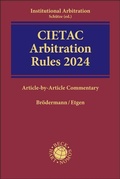 Cover: CIETAC Arbitration Rules 2024 - C.H.BECK