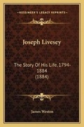 Cover: Joseph Livesey - Kessinger Publishing
