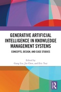 Cover: Generative Artificial Intelligence in Knowledge Management Systems - Routledge