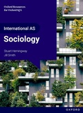Cover: OxfordAQA International AS & A-level Sociology (9690): Student Book (Year 1 and AS) - OxfordAQA International AS & A-level Sociology (9690)
