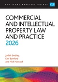 Cover: Commercial and Intellectual Property Law and Practice 2026 - College of Law Publishing