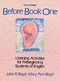 Cover: Before Book One: Listening Activities For Pre-Beginning Students of English - Pearson Education (US)