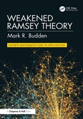Cover: Weakened Ramsey Theory - Chapman and Hall