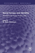 Cover: Social Groups and Identities - Routledge