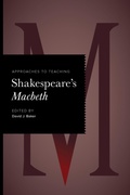 Cover: Approaches to Teaching Shakespeare's Macbeth - Modern Language Association of America