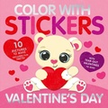 Cover: Color with Stickers: Valentine's Day - Tiger Tales.