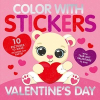 Enlarge image Cover: Color with Stickers: Valentine's Day - Tiger Tales.