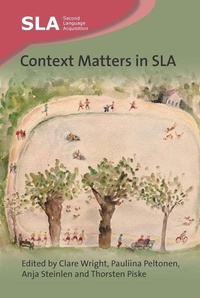 Enlarge image Cover: Context Matters in SLA - Multilingual Matters