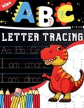 Cover: Dino ABC Letter Tracing - The Cheekyprimate