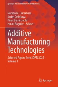 Enlarge image Cover: Additive Manufacturing Technologies - Springer