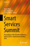 Cover: Smart Services Summit - Springer