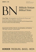 Cover: The Body, Sickness, and the Bible - Verlag Herder