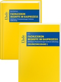 Cover: Fachlexikon Begriffe im Bauprozess inkl. Erg&auml;nzungsband 1 - Linde