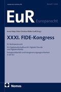 Cover: XXXI. FIDE-Kongress - Nomos