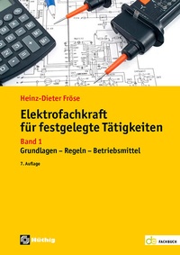 Enlarge image Cover: Elektrofachkraft für festgelegte Tätigkeiten - Hüthig