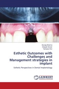 Cover: Esthetic Outcomes with Challenges and Management strategies in implant - LAP Lambert Academic Publishing