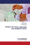 Cover: EFFECT OF Vitex negundo ON DIABETIC RATS - LAP Lambert Academic Publishing
