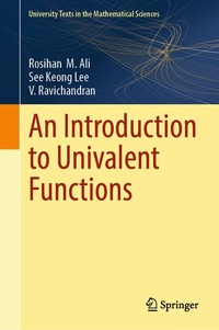 Enlarge image Cover: An Introduction to Univalent Functions - Springer