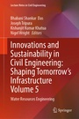 Cover: Innovations and Sustainability in Civil Engineering: Shaping Tomorrow's Infrastructure Volume 5 - Springer
