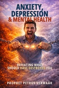 Cover: Anxiety, Depression & Mental Health: Defeating What Should Have Destroyed You - Petrus Vermaak