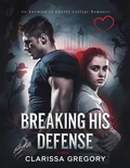 Cover: Breaking His Defense (The End Zone, #1) - Clarissa Gregory