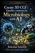 Cover: Create 3D CGI Quality Content for Microbiology with A - Boleslaw Sobczyk