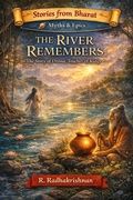 Cover: The RIver Remembers: The Story of Drona Teacher of Kings (Stories from Bharat, #1) - Radhakrishnan R