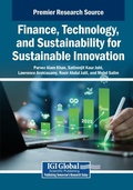 Cover: Finance, Technology, and Sustainability for Sustainable Innovation - Igi Global Scientific Publishing