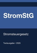 Bild: StromStG - Stromsteuergesetz (Deutschland) 2026 - epubli