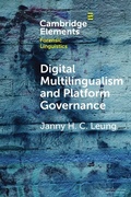 Cover: Digital Multilingualism and Platform Governance - Cambridge University Press