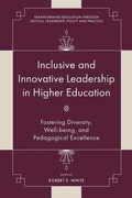 Cover: Inclusive and Innovative Leadership in Higher Education - Emerald Publishing Limited
