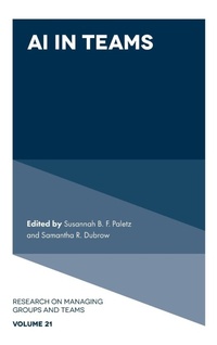 Enlarge image Cover: AI in Teams - Emerald Publishing Limited