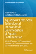 Cover: AquaNexus: Cross-Scale Technological Innovations in Bioremediation of Aquatic Contamination - Springer