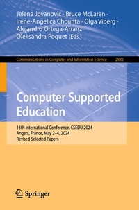 Enlarge image Cover: Computer Supported Education - Springer
